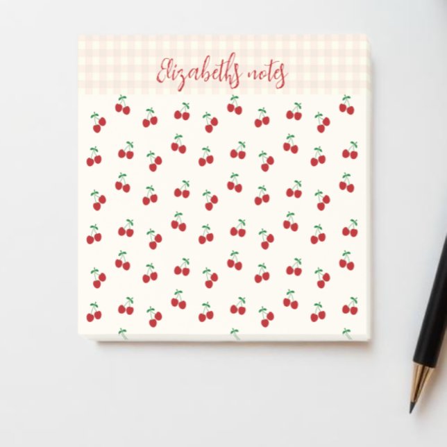 Cherries Post-it Notes (Creator Uploaded)