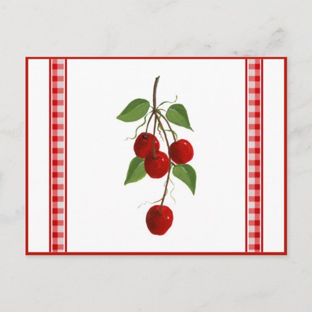 Cherries Recipe Card (Front)