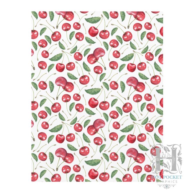 Cherries Scrapbook Paper (Creator Uploaded)