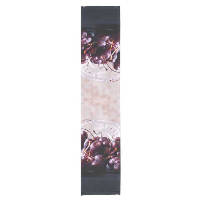 Cherries  short table runner (Front)