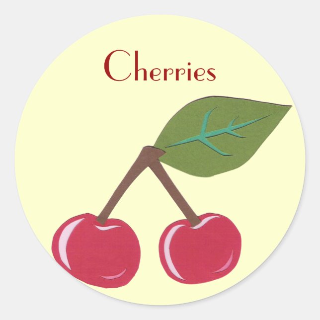 Cherries Sticker (Front)