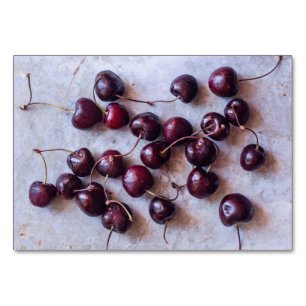 Cherries  table number