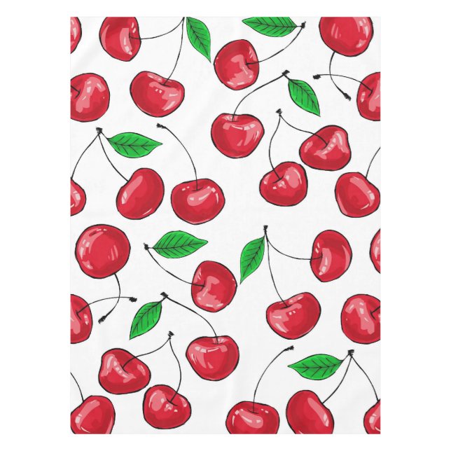 Cherries Tablecloth (Front)