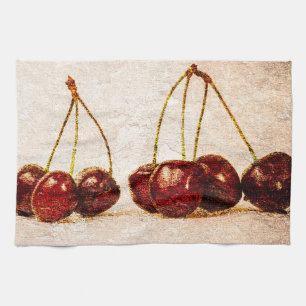Cherries Tea Towel