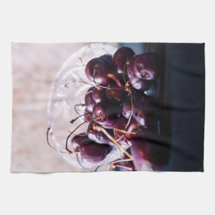 Cherries Tea Towel