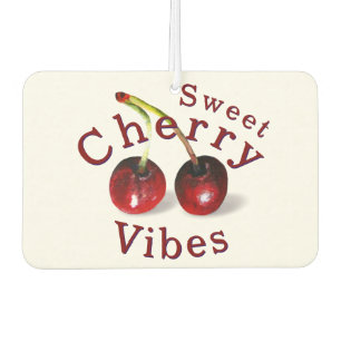 Cherries Theme Car Air Freshener