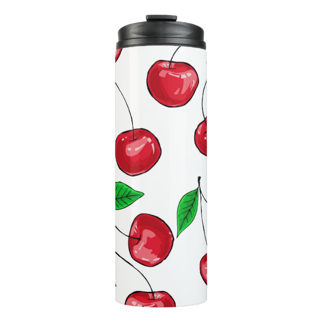 Cherries Thermal Tumbler (Front)