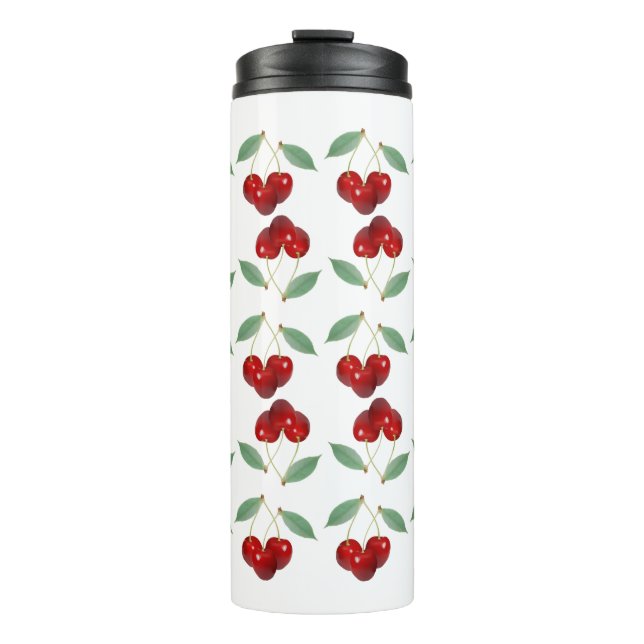 Cherries Thermal Tumbler (Front)