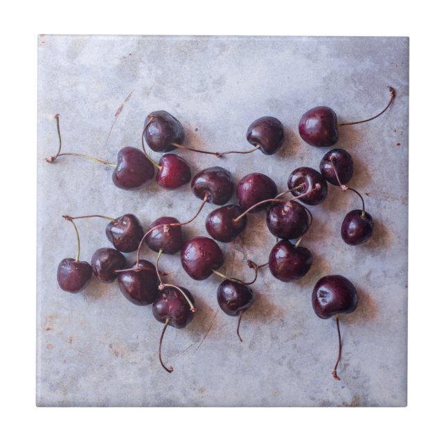 Cherries Tile (Front)