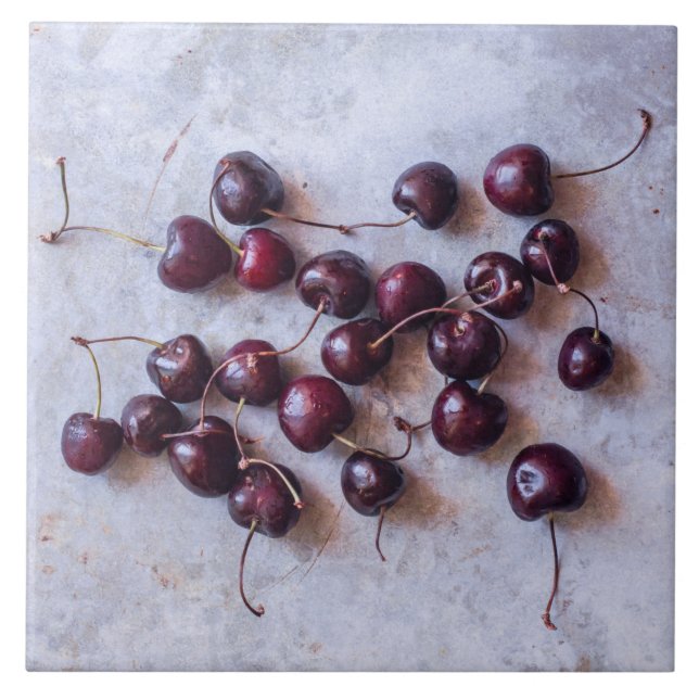 Cherries Tile (Front)