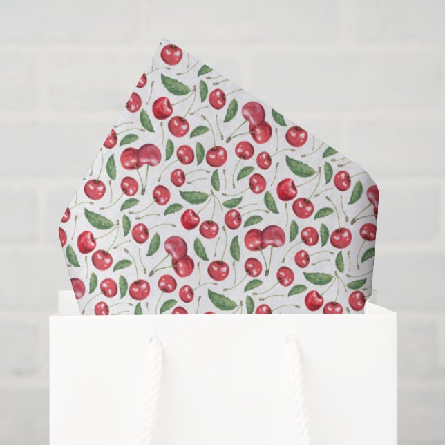 Cherries Tissue Paper (Gift Bag)
