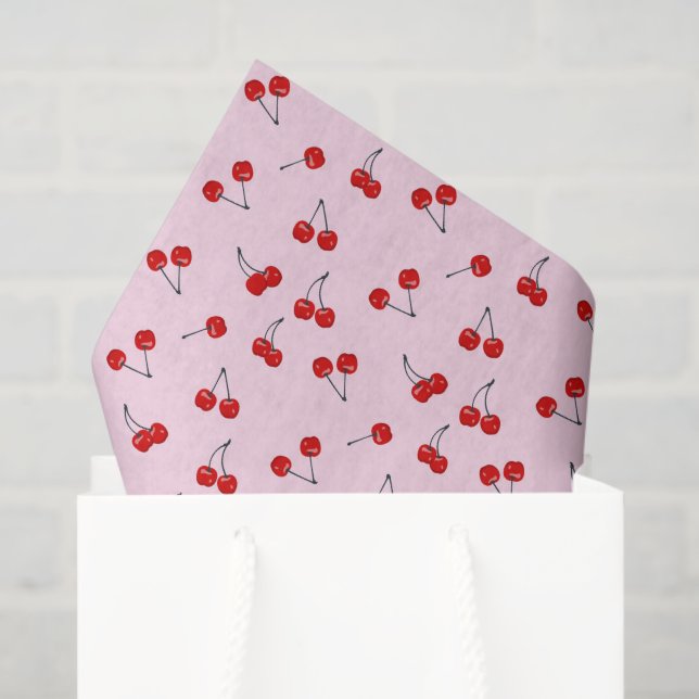 Cherries Tissue Paper (Gift Bag)