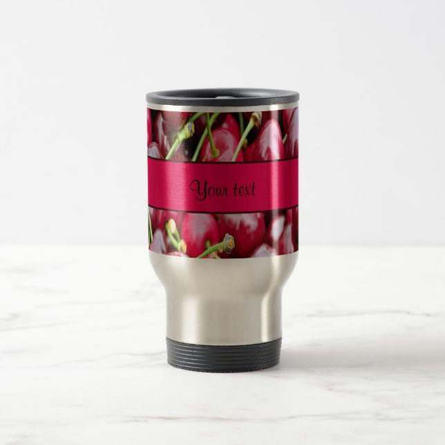 Cherries Travel Mug (Center)