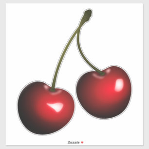Cherries Vinyl Stickers 