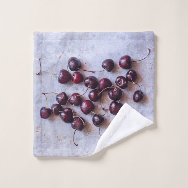 Cherries Wash Cloth (Wash Cloth)