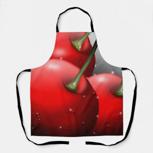 Cherries with Dew Drops Apron