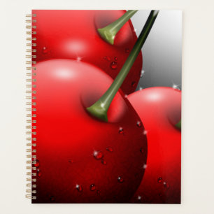 Cherries with Dew Drops Planner