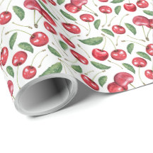 Cherries Wrapping Paper