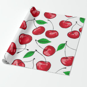 Cherries Wrapping Paper