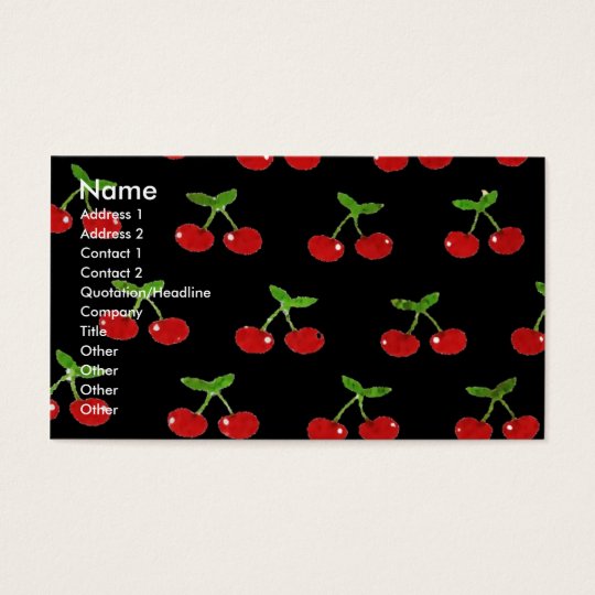 Cherry 2 business card