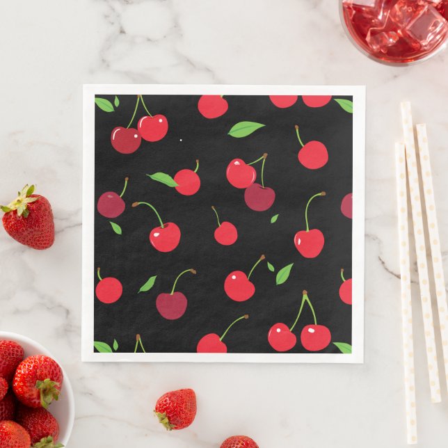 Cherry 2 napkin (Insitu)