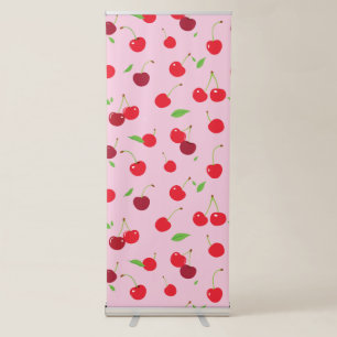 Cherry 3 retractable banner