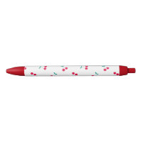 Cherry Aesthetic Cherries Pattern White