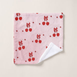 Cherry Bath Towel Set