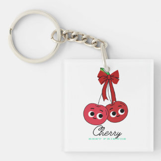 CHERRY BEST FRIEND KEY RING