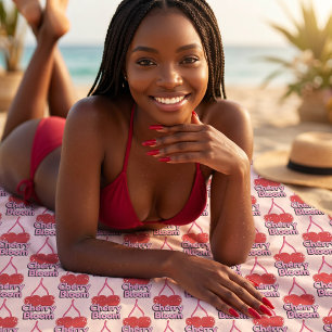 Cherry Bloom Beach Towel