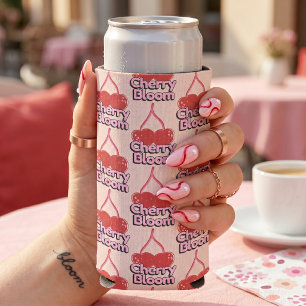 Cherry Bloom Can Cooler