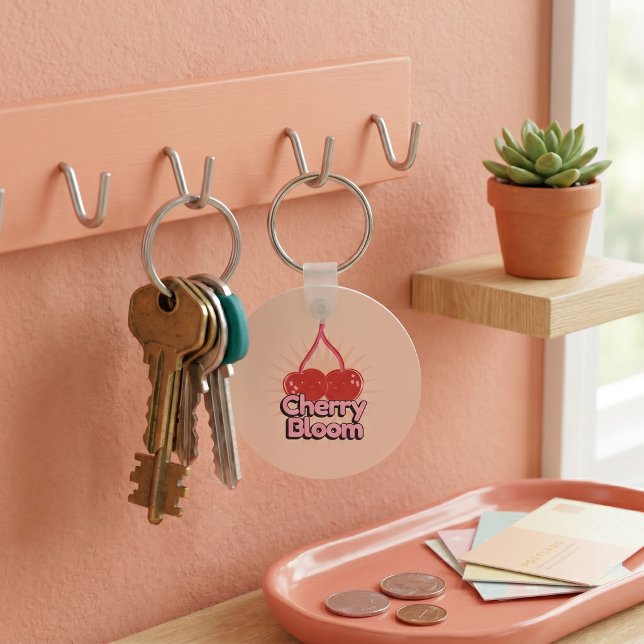 Cherry Bloom Keychain (Creator Uploaded)