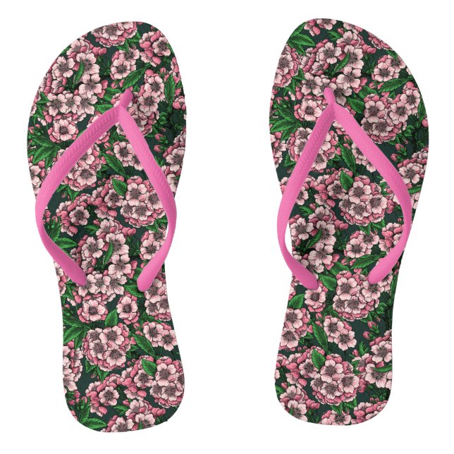 Cherry blossom 2 flip flops (Footbed)