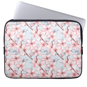 Cherry blossom 3 laptop sleeve