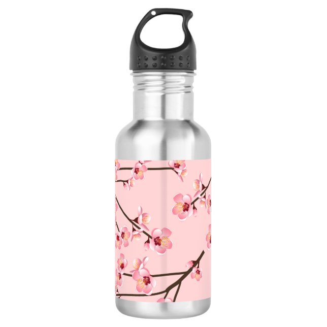 Cherry Blossom 710 Ml Water Bottle (Front)