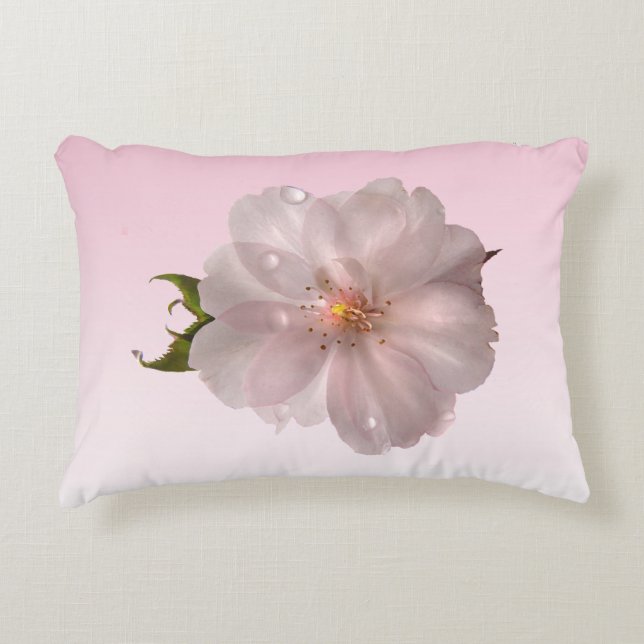 Cherry Blossom Accent Pillow (Front)