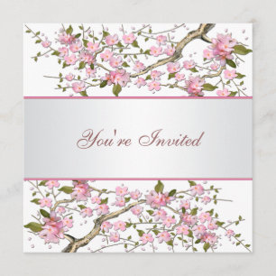 Cherry Blossom All Occasion Party Invitation