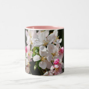 Cherry blossom and meaning Two-Tone coffee mug