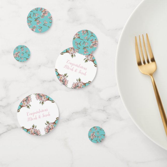 Cherry Blossom Baby Shower Confetti (Group)