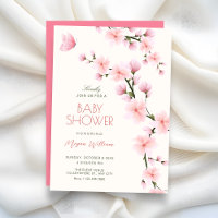 Cherry blossom baby shower