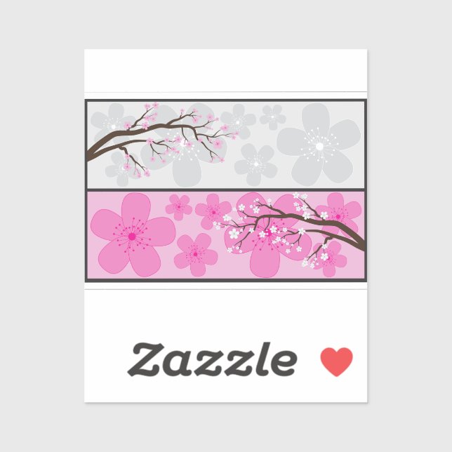 Cherry Blossom Banners (Sheet)