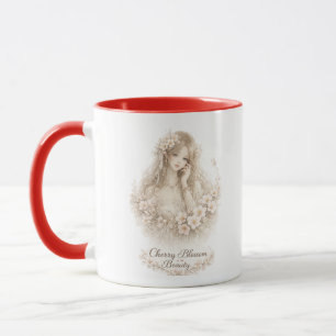 Cherry Blossom Beauty Floral Mug