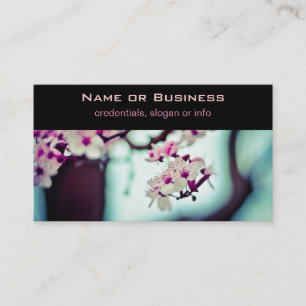 Cherry Blossom Branch Business Card