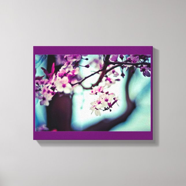 Cherry Blossom Branch Canvas Print (Front)