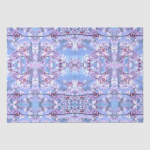Cherry blossom branches tissue paper