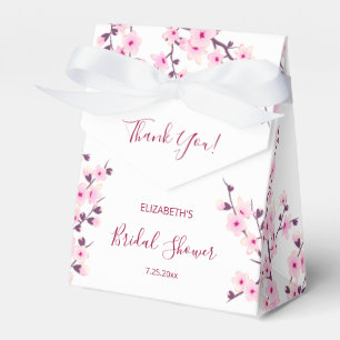 Cherry Blossom Bridal Shower Favour Box