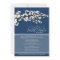 Cherry Blossom Bridal Shower Invitation (navy)