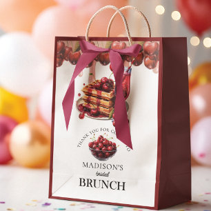 Cherry Blossom Bridal Shower Personalised Medium Gift Bag