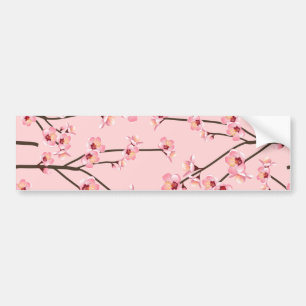 Cherry Blossom Bumper Sticker