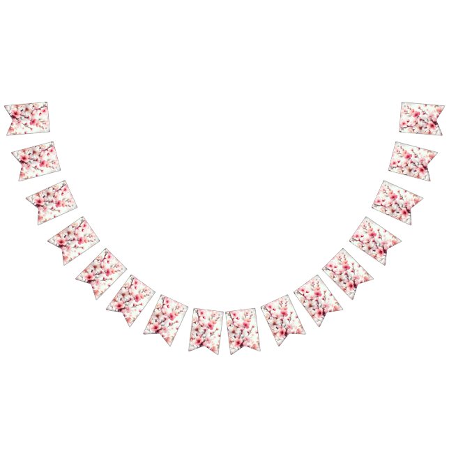 Cherry Blossom Bunting (All)